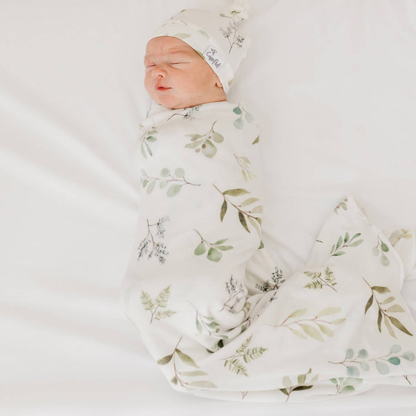 Knit Swaddle Blanket - Haven