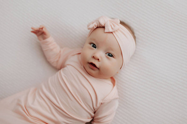 Heavenly Pink Knotted Gown