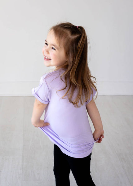 Basic Tee - Pastel Lilac