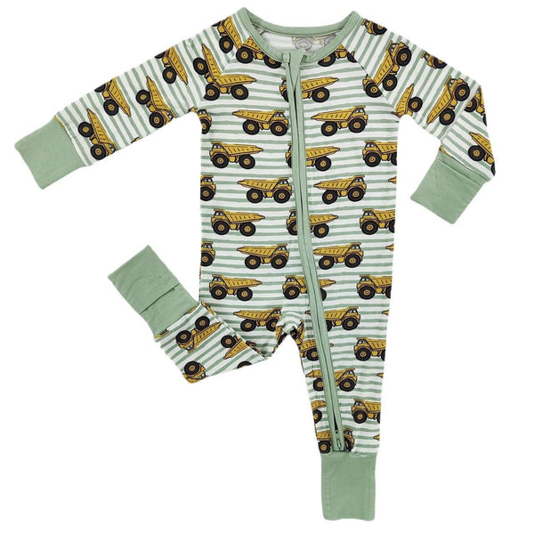 Dump Trucks Bamboo Sleeper