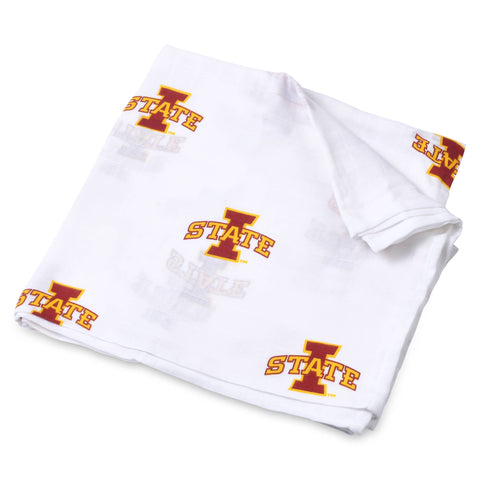 Iowa State University Muslin Swaddle Blanket