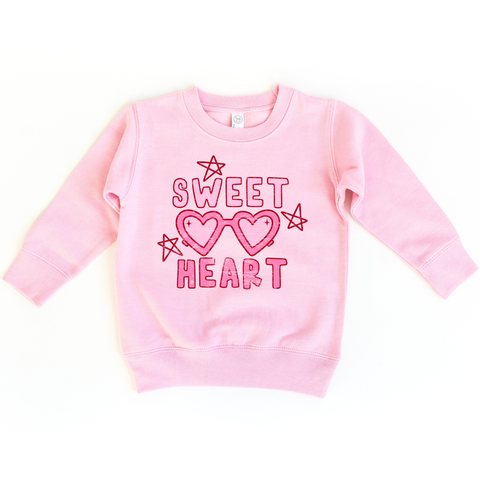 Sweet Heart Valentines Day Kids sweatshirt