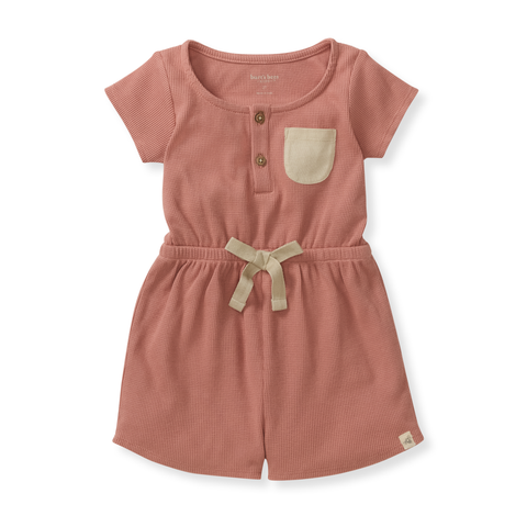 Sedona Organic Waffle Romper