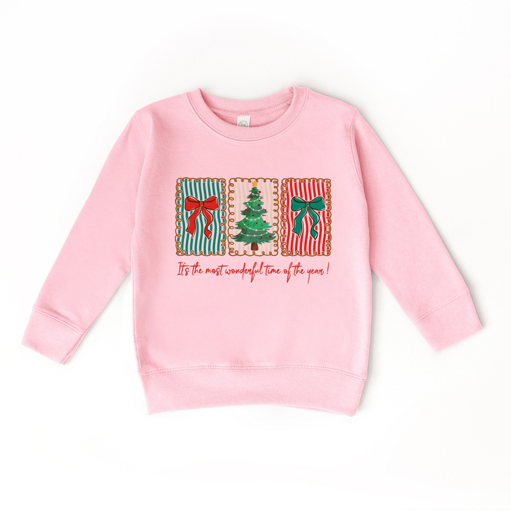 It's the most wonderful time Christmas Kids Sweatshirt