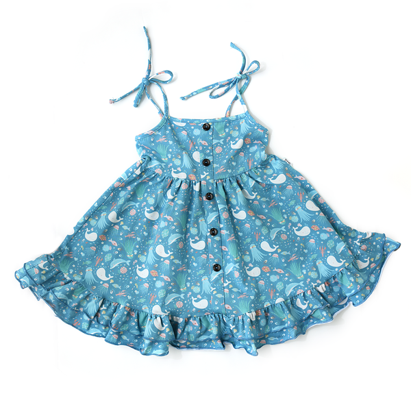 Girls Clothes Dress Tie Twirl Dress  Bree