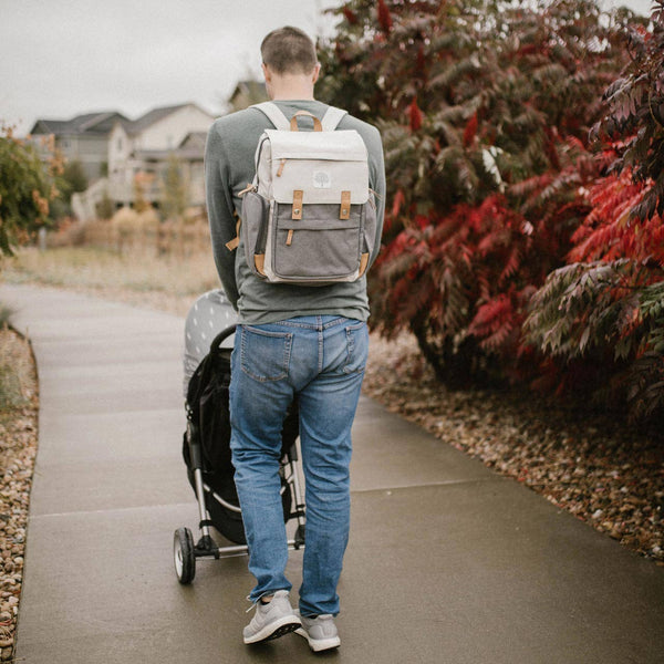 Birch Bag - Diaper Backpack in Cream