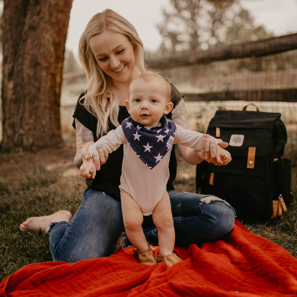 Birch Bag - Diaper Backpack in Black