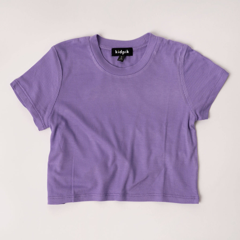 Ribbed Crop Top