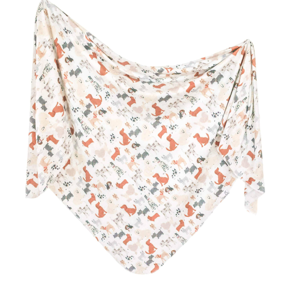 Knit Swaddle Blanket - Rufus