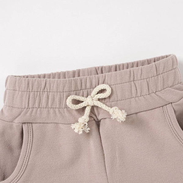 Joggers-Smoky Salmon: Buttery soft organic cotton pants