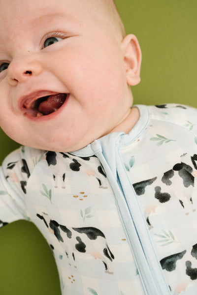 Dairy Cow Bamboo Sleeper