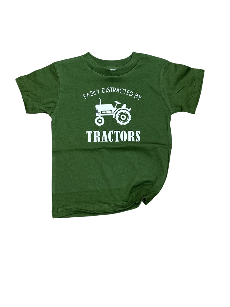 Easily Distracted by Tractors • Toddler Tee