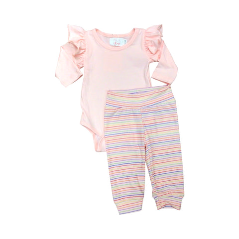 Rainbow Stripe Joggers