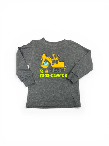 Eggs-cavator • Toddler Long Sleeve tee