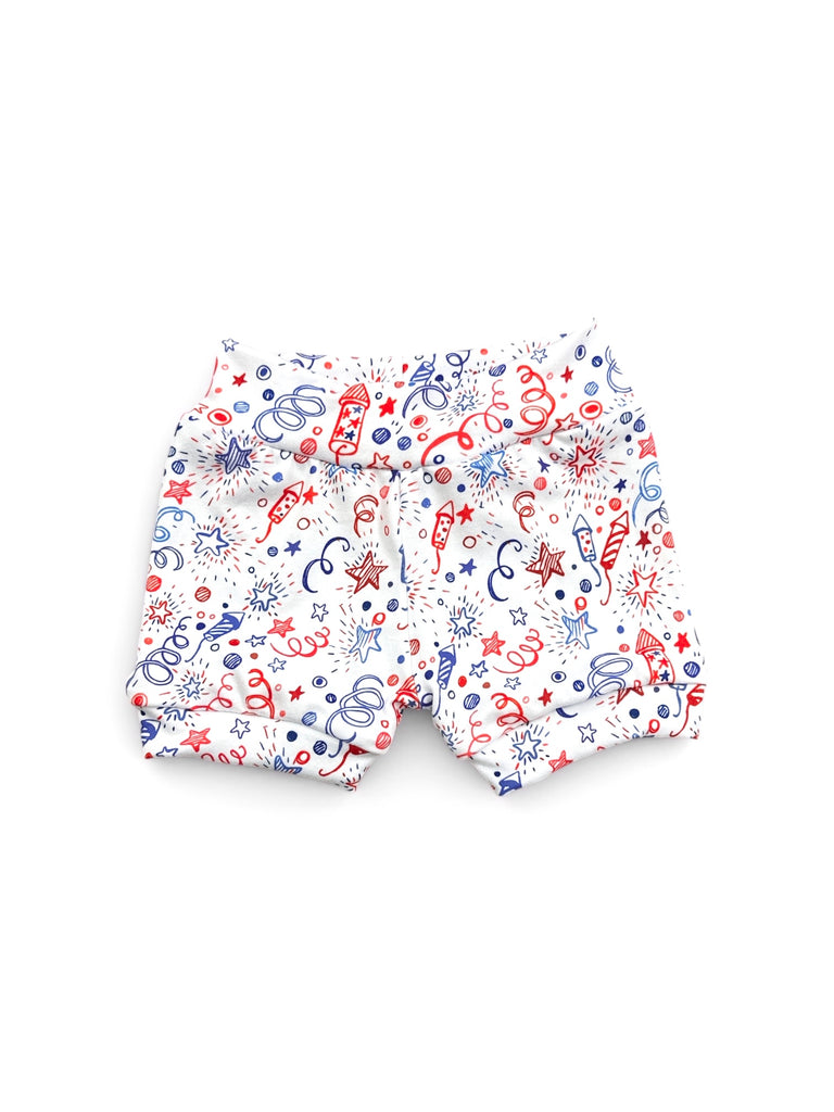 4th of July Doodles • infant/toddler Shorties