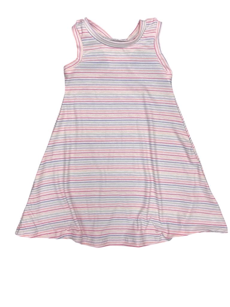 Rainbow Stripe • Racerback Dress