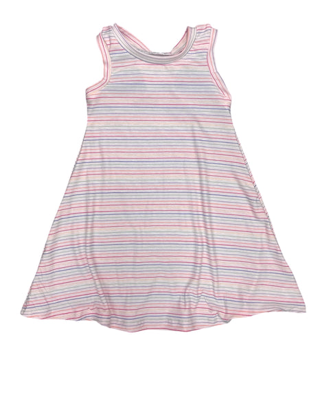 Rainbow Stripe • Racerback Dress