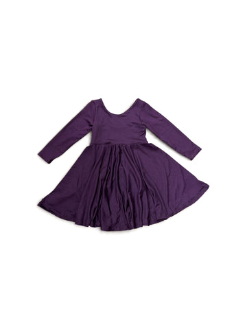 Eggplant • Baby/Toddler/Youth Twirl Dress