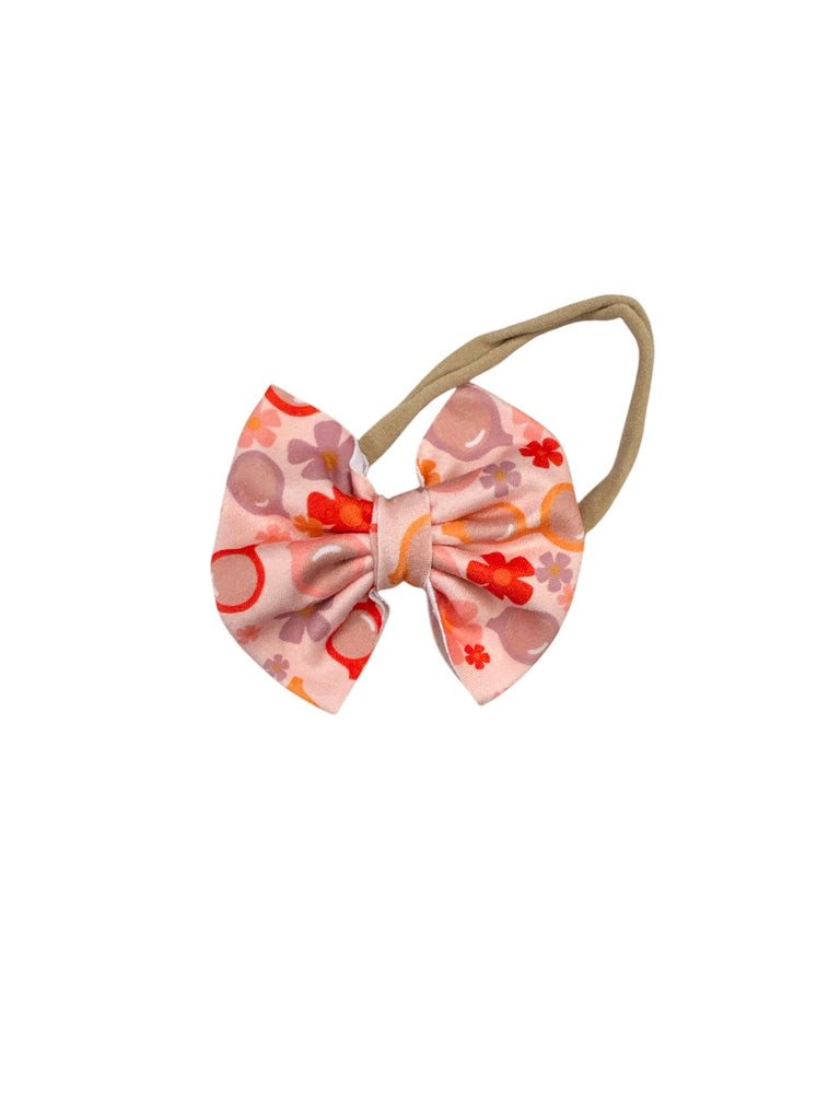 Retro Sunglasses Nylon Bow