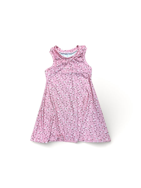 Katrina Pink Floral • Racerback Dress