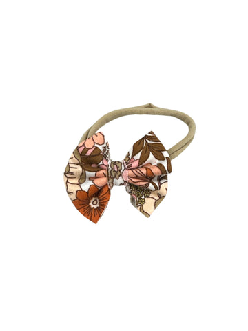 Rust Robyn Nylon Bow