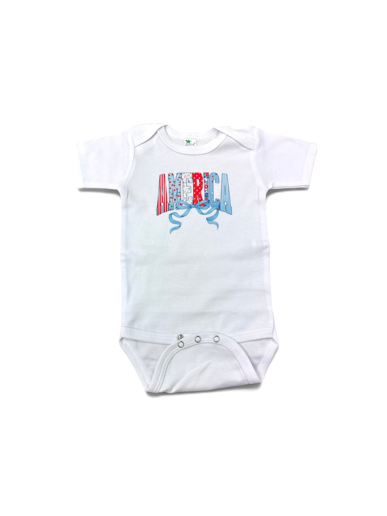 America • baby bodysuit