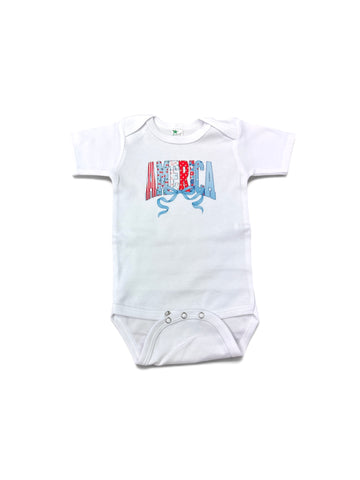 America • baby bodysuit