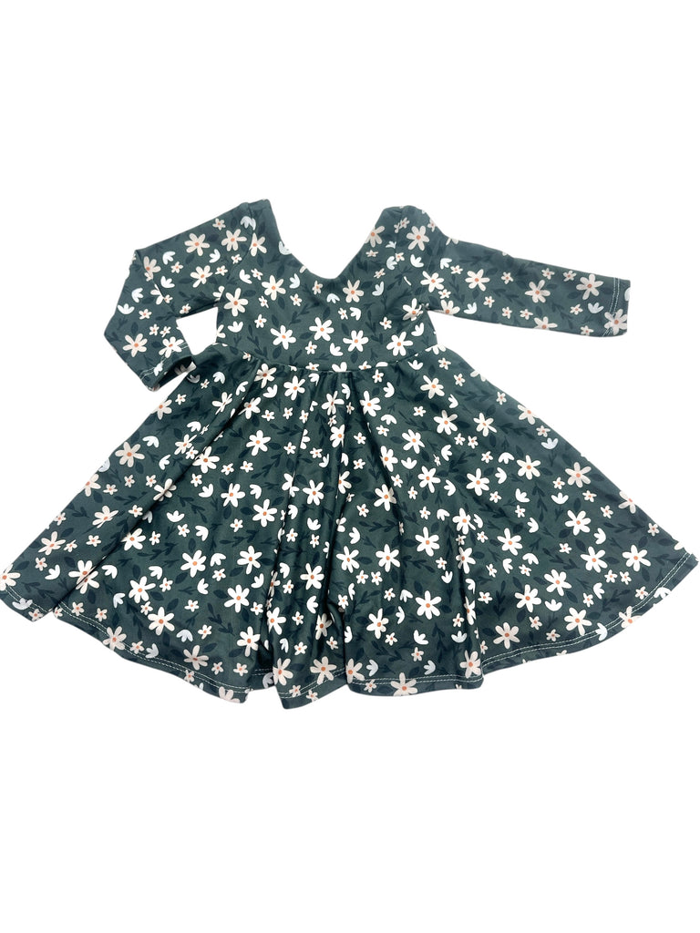 Fall floral • Baby/Toddler Twirl Dress