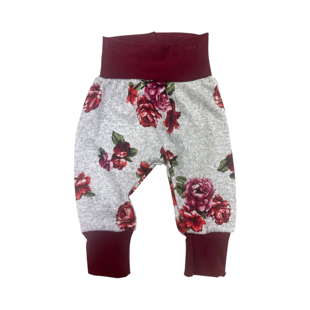 Floral Sweater • Harem Pants