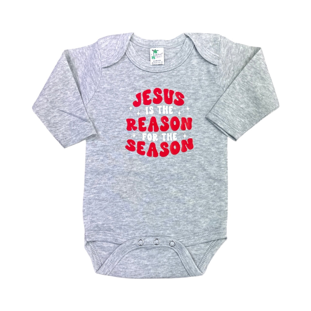Jesus is the Reason for the Season • Christmas • baby bodysuit