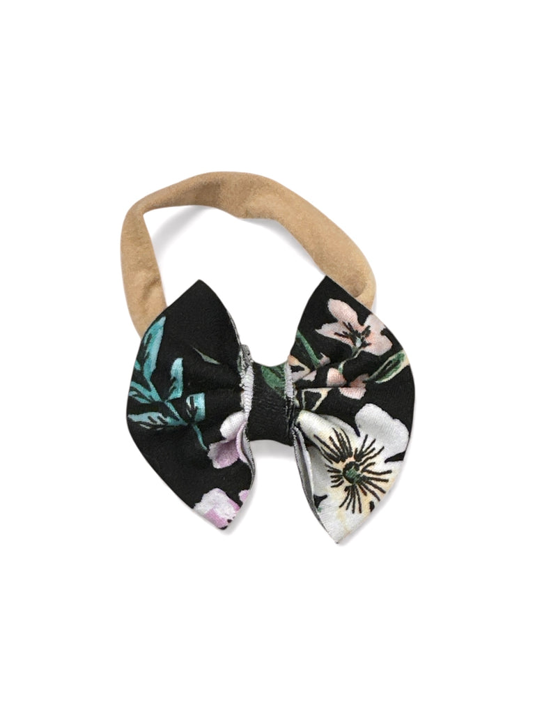 Lexie Floral Nylon Bow