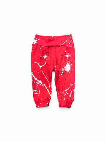 Red Splatter Infant/Toddler Joggers