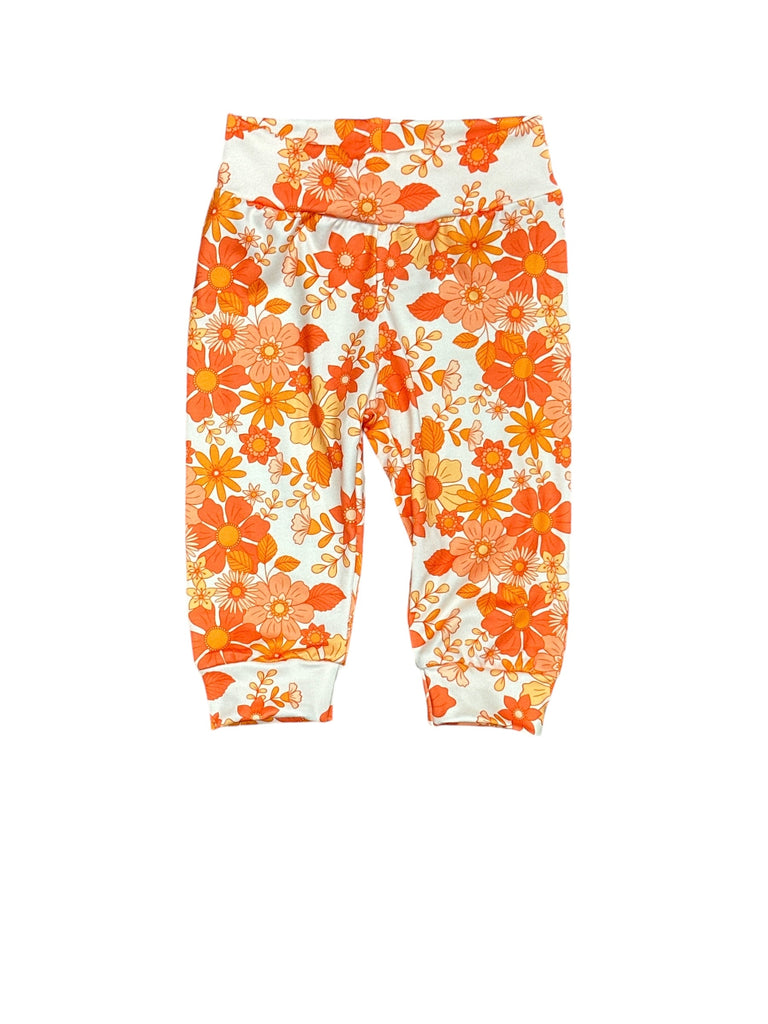 Fall Frenzy Floral Joggers