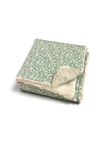 Sybrina Floral • Baby Sized Minky Blanket