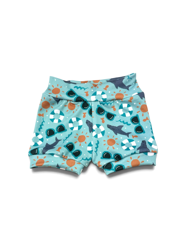 Beach Bum • Sharks • Baby+Toddler Shorties