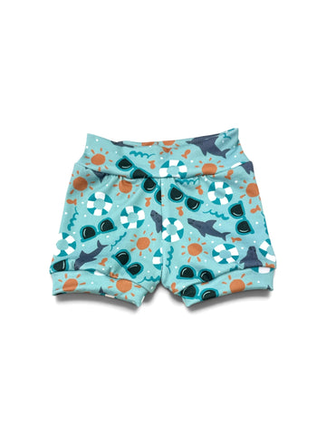 Beach Bum • Sharks • Baby+Toddler Shorties