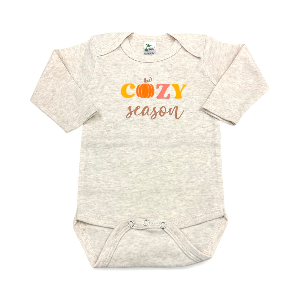 Cozy • oatmeal baby bodysuit