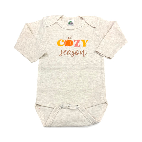 Cozy • oatmeal baby bodysuit