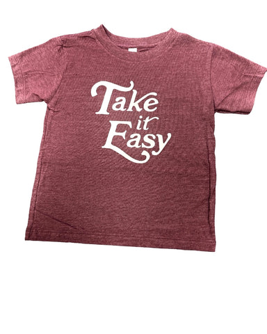 Take it Easy • infant/toddler tee