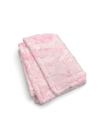 Baby Pink • Toddler Sized Minky Blanket