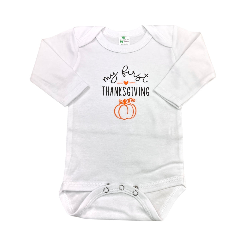 My first Thanksgiving • baby bodysuit