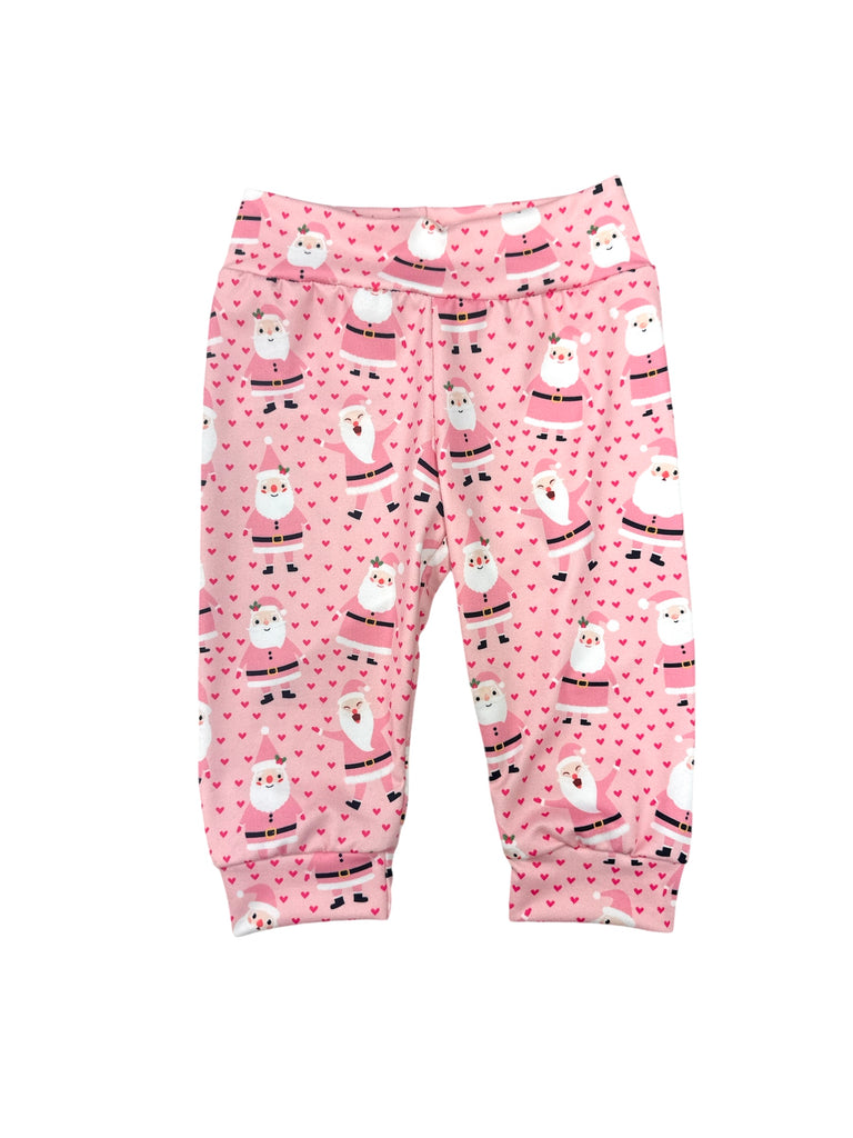 Pink Santa • Christmas • Baby+Toddler Joggers