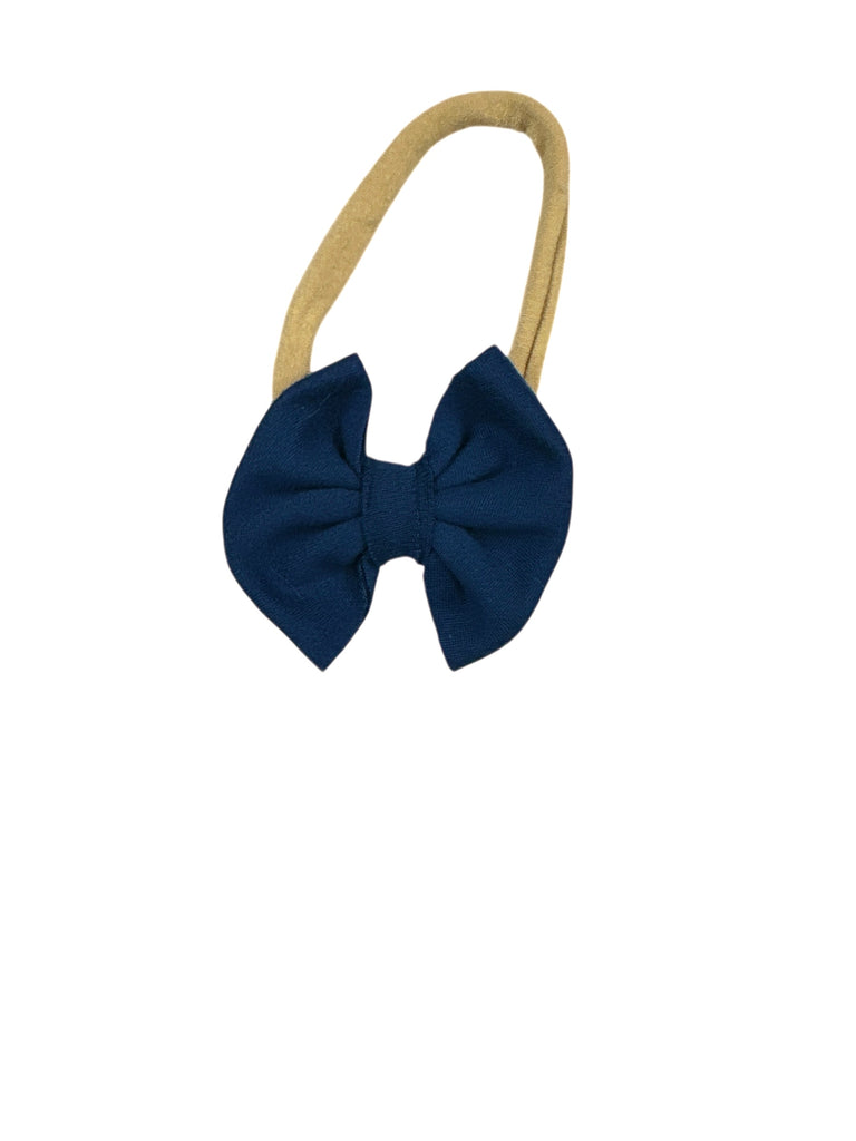 Navy Nylon Bow