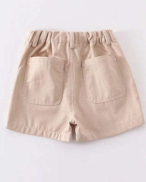 Khaki Pocket Cargo Short