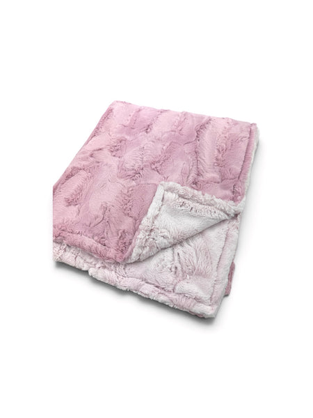 Rosewater+Primrose •Duo• Toddler Sized Minky Blanket