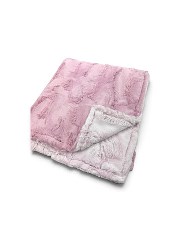 Rosewater+Primrose •Duo• Toddler Sized Minky Blanket