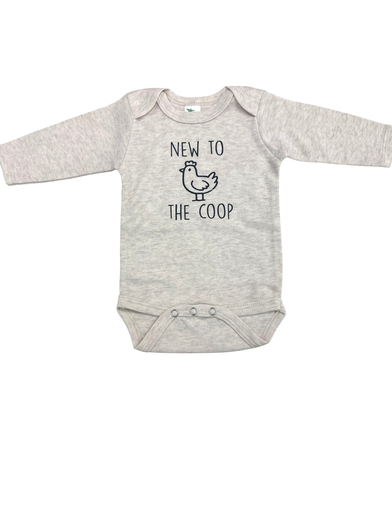 New to the Coop • baby bodysuit
