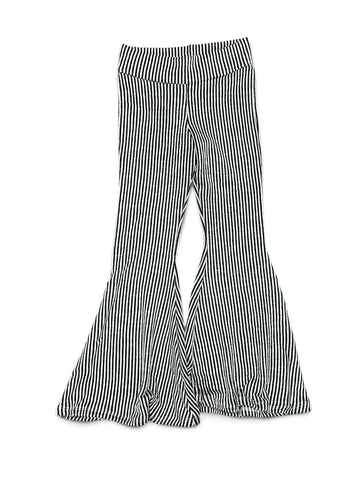 Olive Stripe Bell Bottoms
