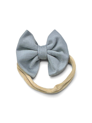 Silver Nylon Bow