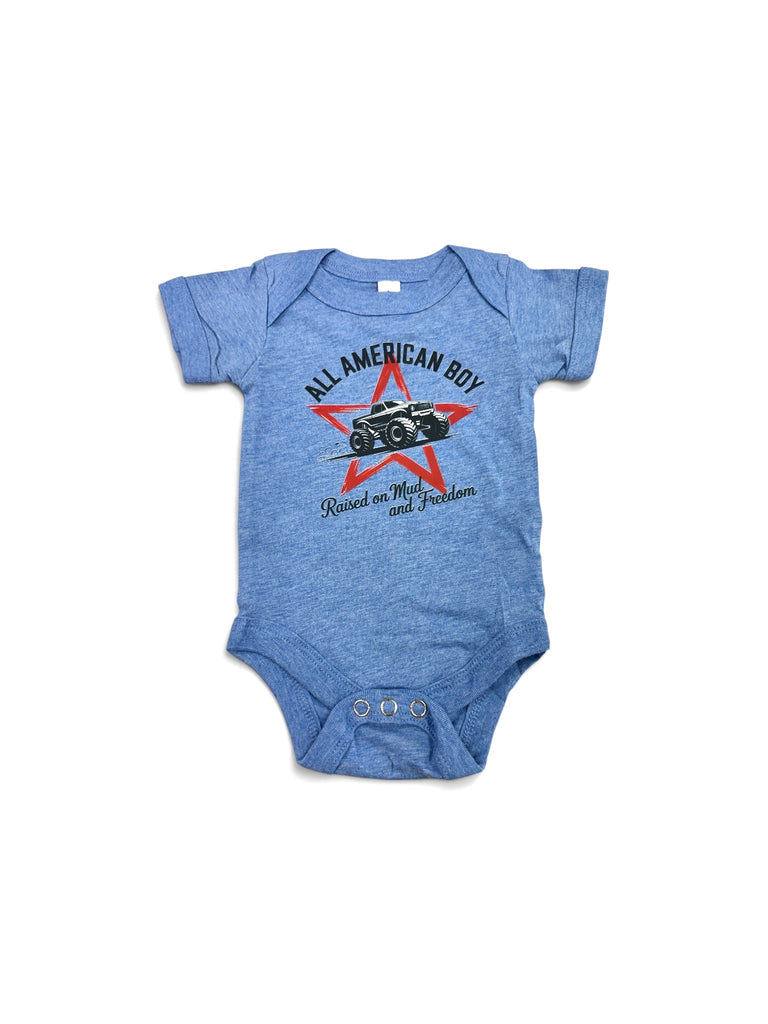 All American Boy • baby bodysuit
